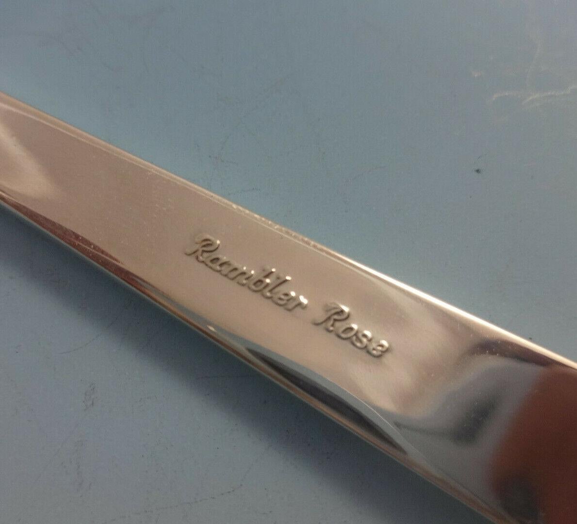 Service de couverts Rambler Rose by Towle en argent sterling 24 Pieces en vente 3