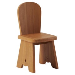 Rambling Chair in Honey French Oak Wood by Yaniv Chen for Lemon