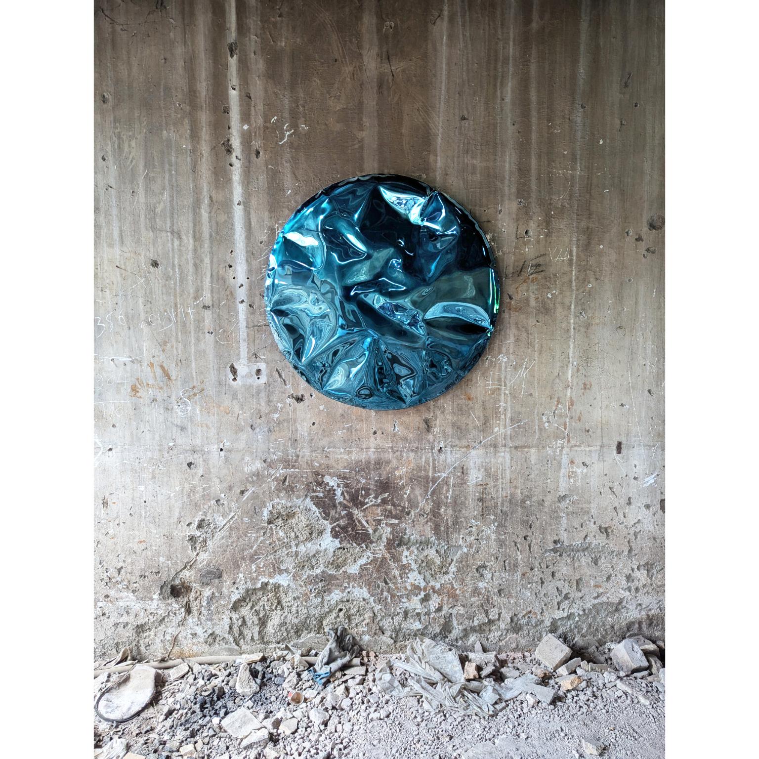 XXI secolo e contemporaneo Scultura da parete Ramé Blue di NITUSH AROOSH in vendita