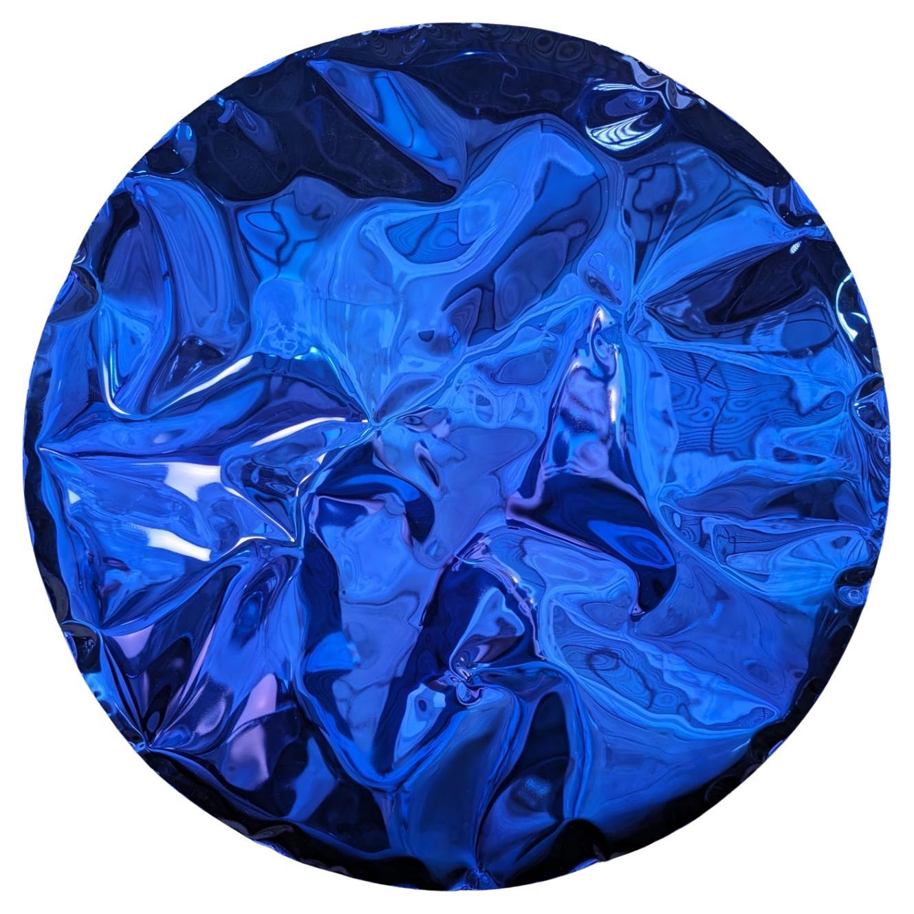 Ramé Blue Wall Sculpture by NITUSH AROOSH