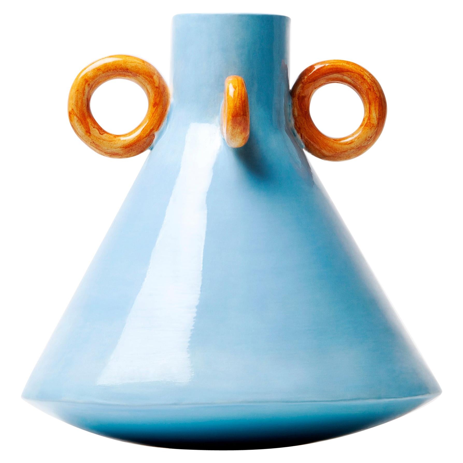 Vase en céramique Ramina d'Ariana De Luca en vente