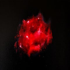 Pittura iperrealistica contemporanea a olio e smalto su tela - Flash - Lacca