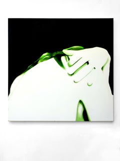 Oil Nude Painting by Emerging Contemporary Artist - Green Body