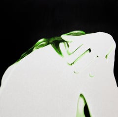 Oil Nude Painting by Emerging Contemporary Artist - Green Body