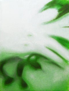 Pittura a olio figurativa contemporanea fotorealistica in scala ridotta: Studio del corpo