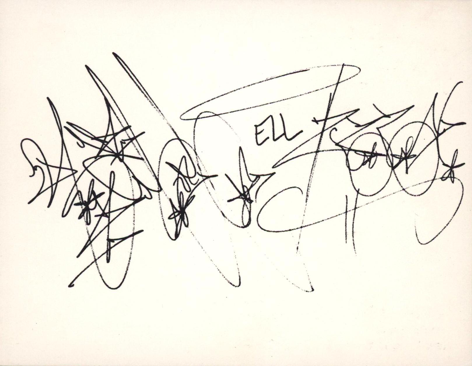 Rammellzee Galería Annina Nosei 1983 (Anuncio de Rammellzee Futurismo Gótico) en venta 1