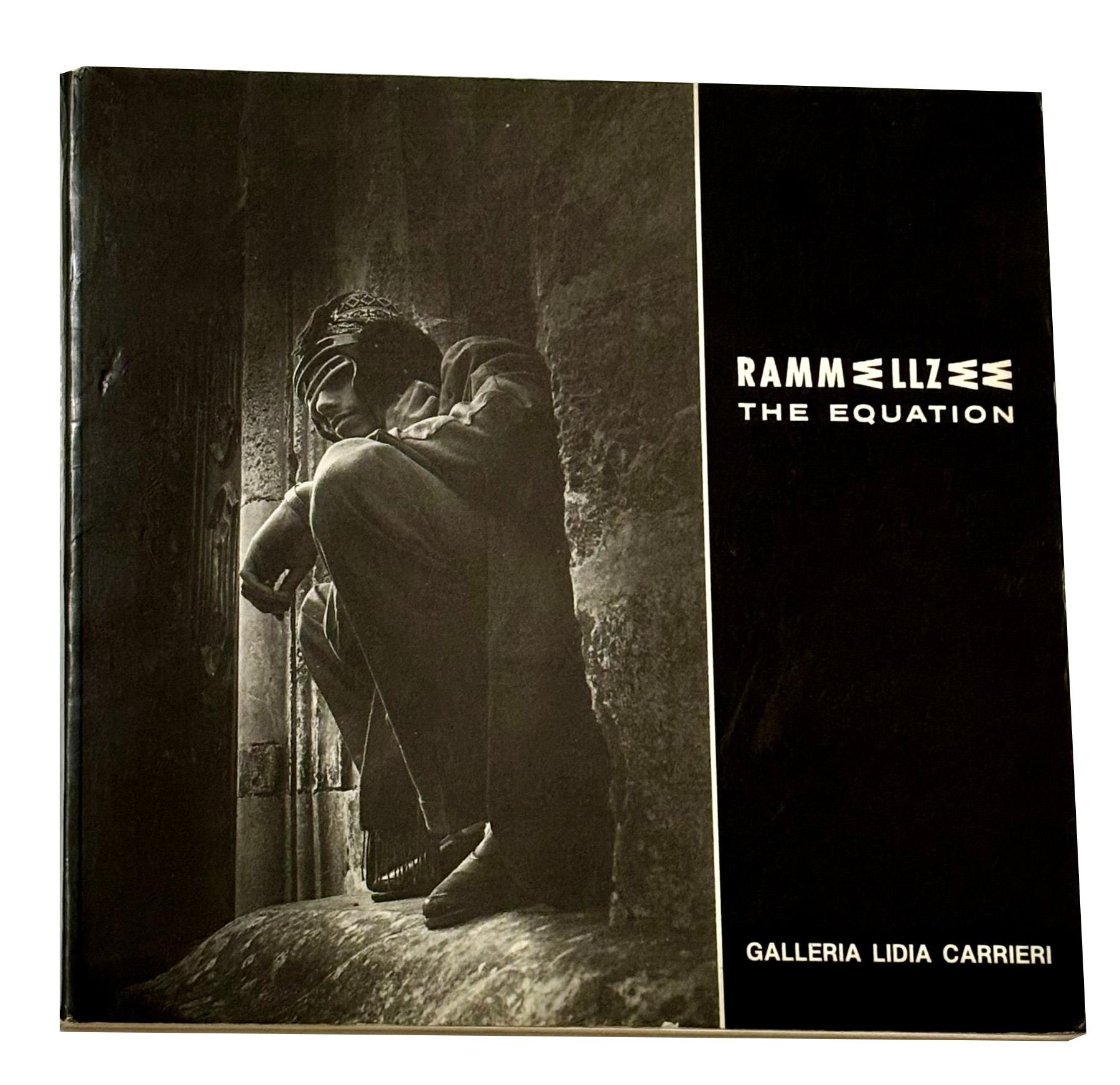 RAMMELLZEE: THE EQUATION 1987:
A extremely rare 1980s Rammellzee exhibition catalogue published on the occasion of a 1987 Rome, Italy solo exhibition at Galleria Lidia Carrieri.

Features interviews between the noted art critics Edith Deak & Bonito