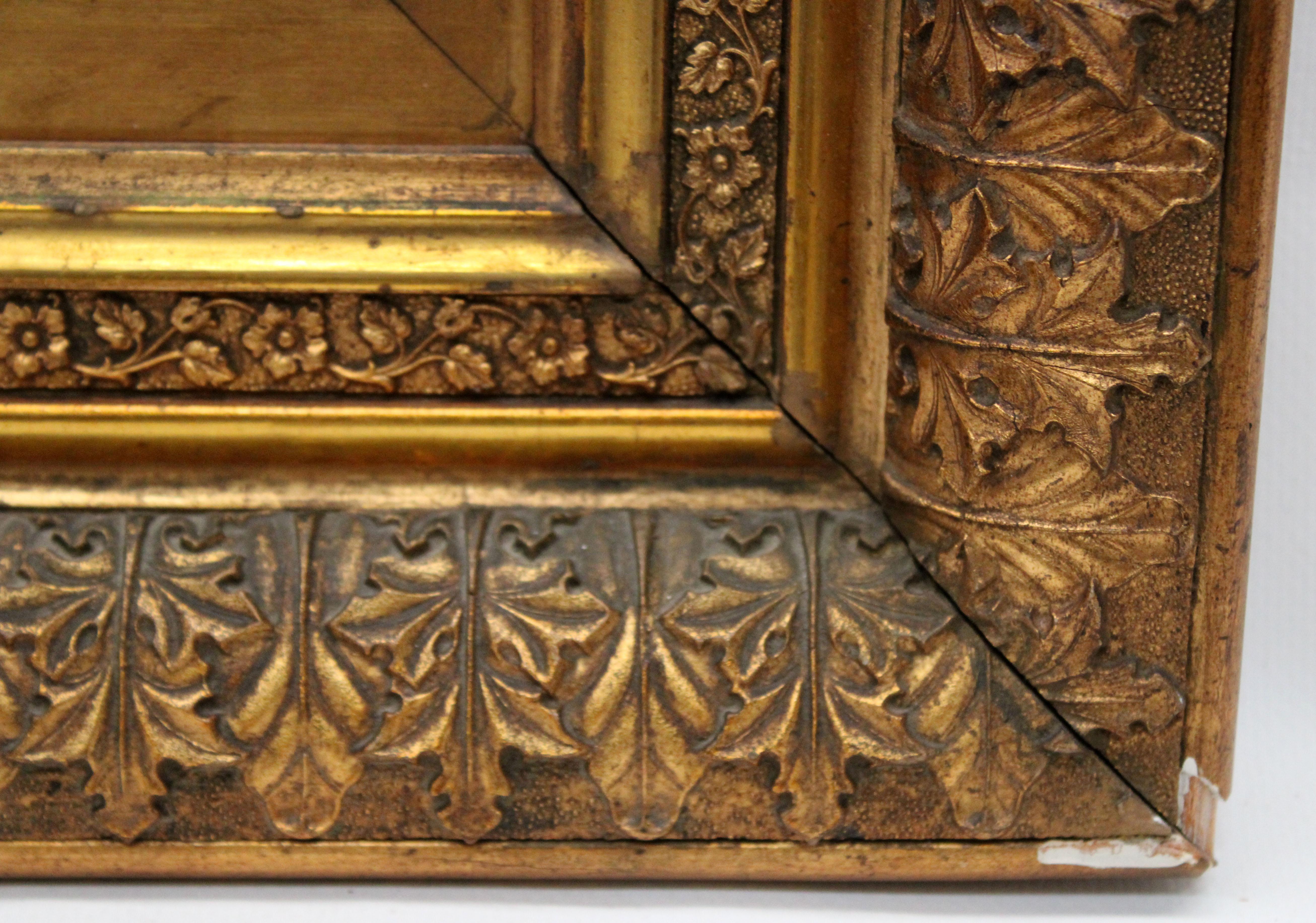 Paisaje con ganado - Óleo sobre panel im Angebot 5