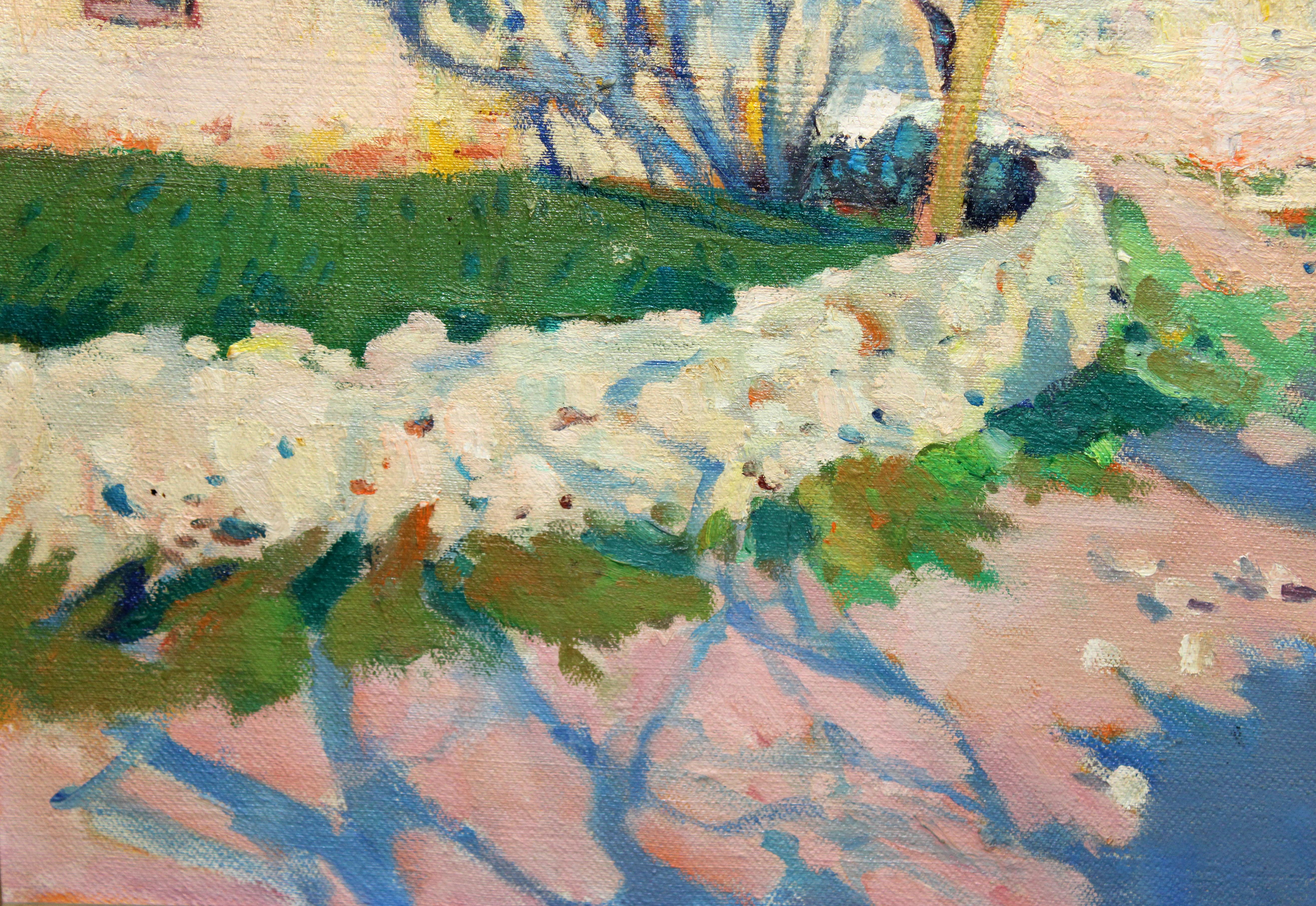 Paisaje - Óleo sobre tela For Sale 3
