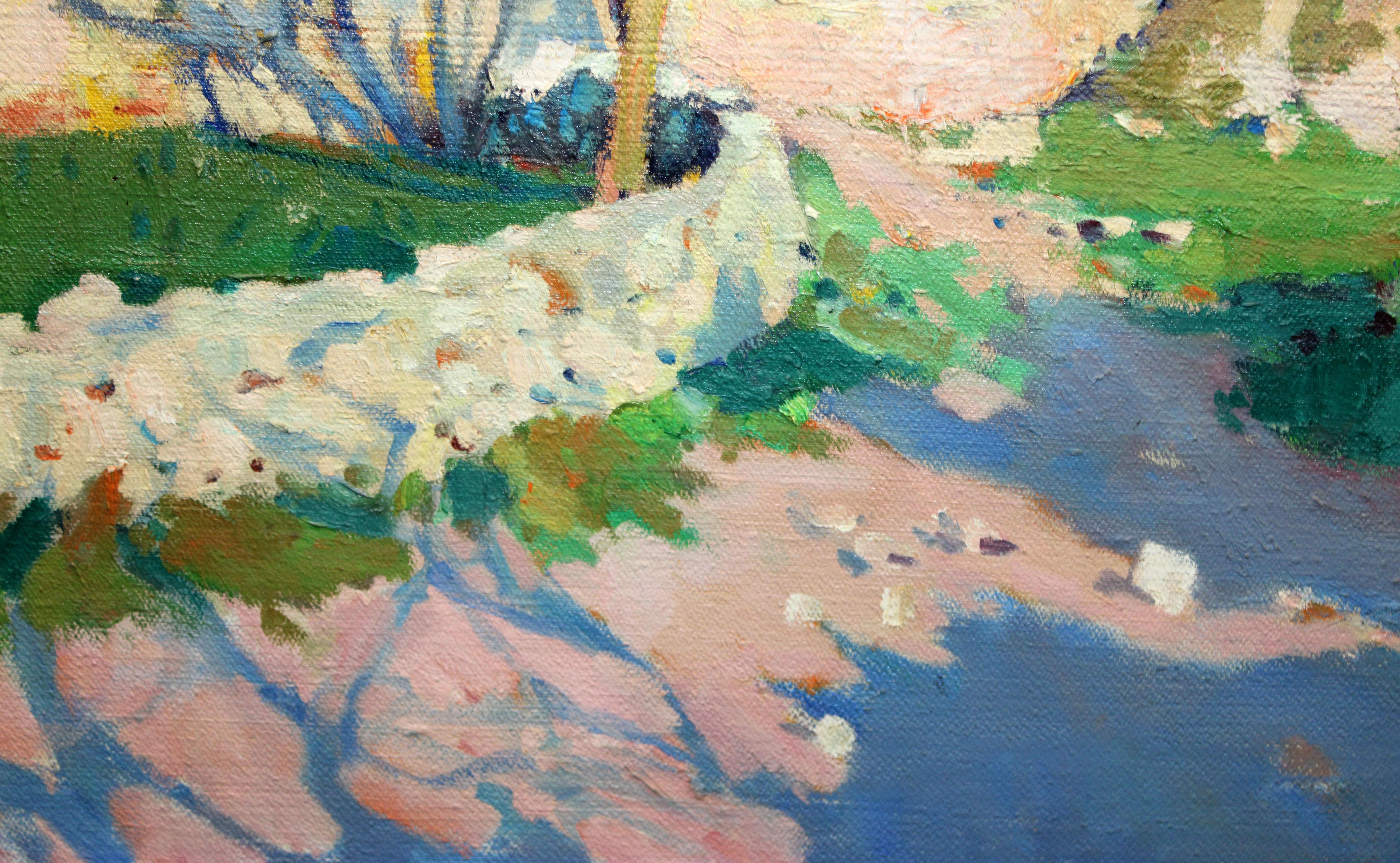Paisaje - Óleo sobre tela For Sale 4