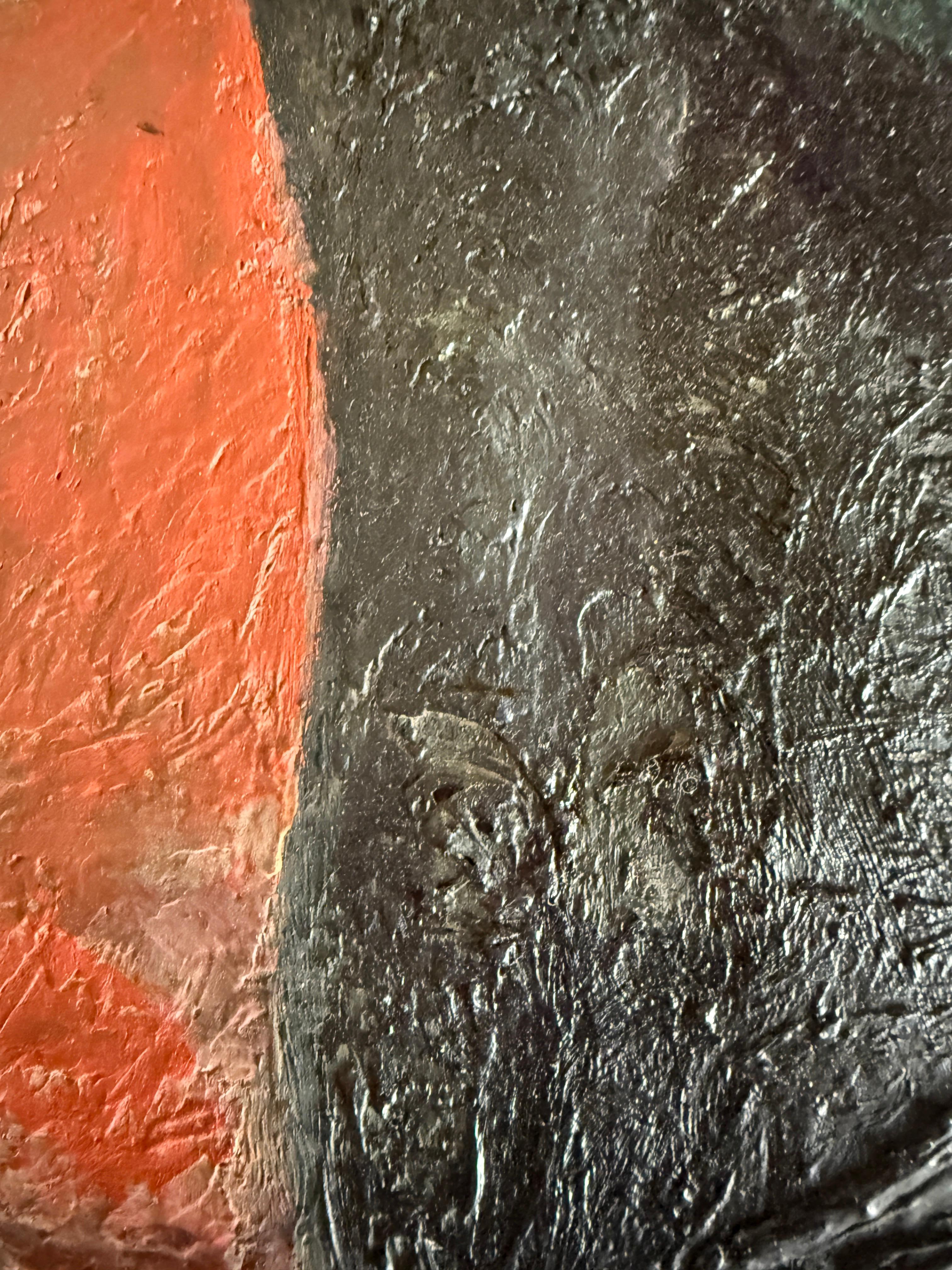 Virgin Mary and Child Jesus oil on canvas painting For Sale 1