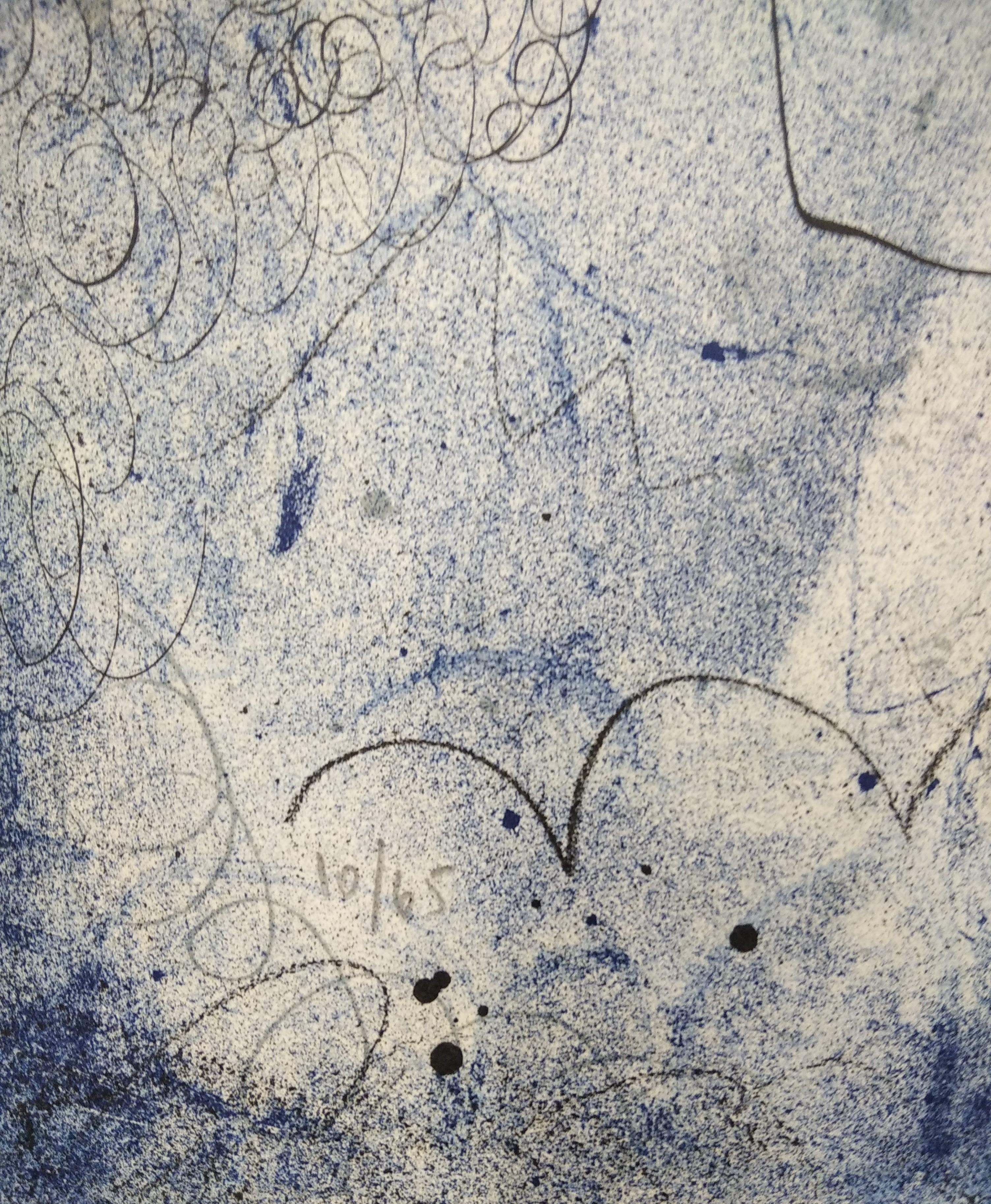 Ohne Titel (Grau), Abstract Print, von Ramon Canet 
