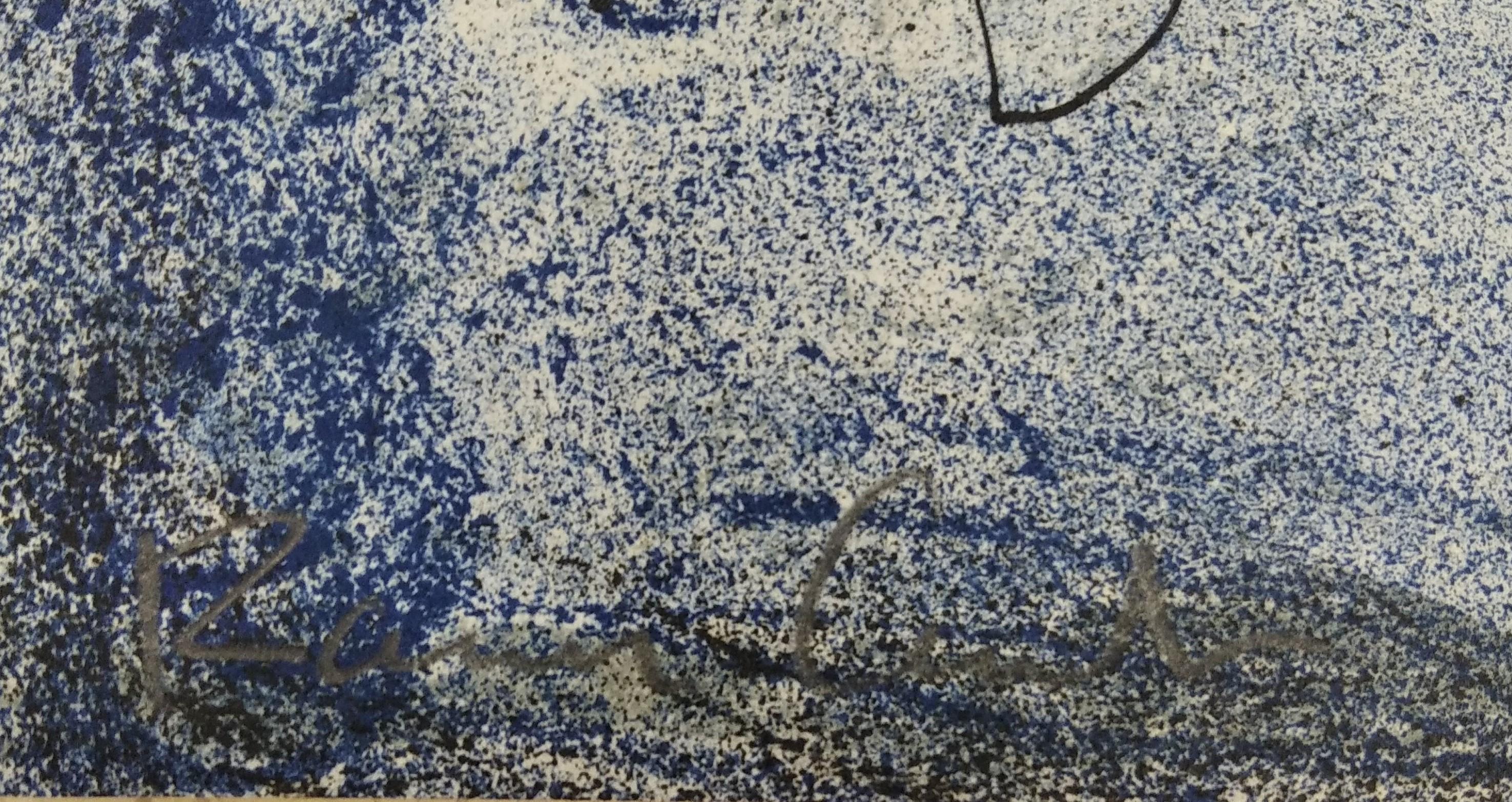 le tableau est offert avec un certificat d'œuvre et d'authenticité
