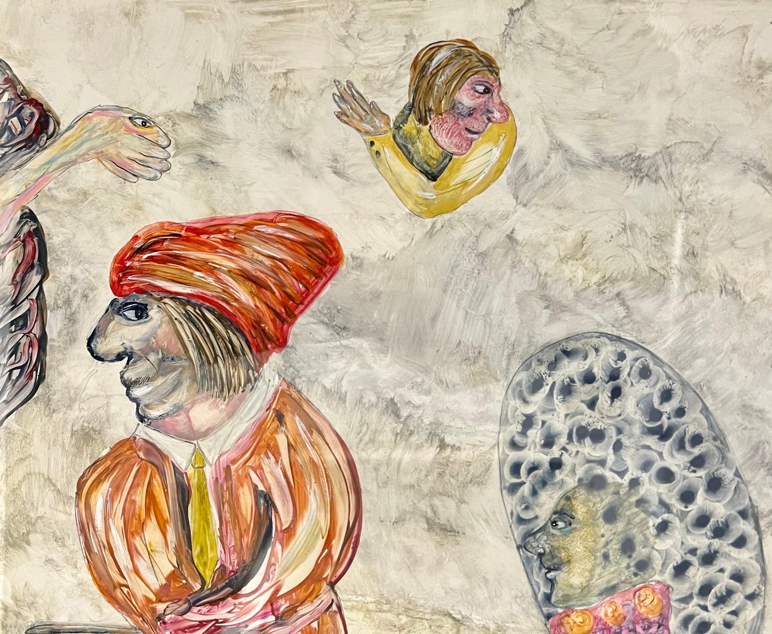 Arte cubana Pittura astratta a olio Arte popolare latinoamericana Ramon Carulla surrealista 5