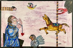 Arte Cubano Óleo Abstracto Latinoamericano Ramon Carulla Arte Popular Surrealista