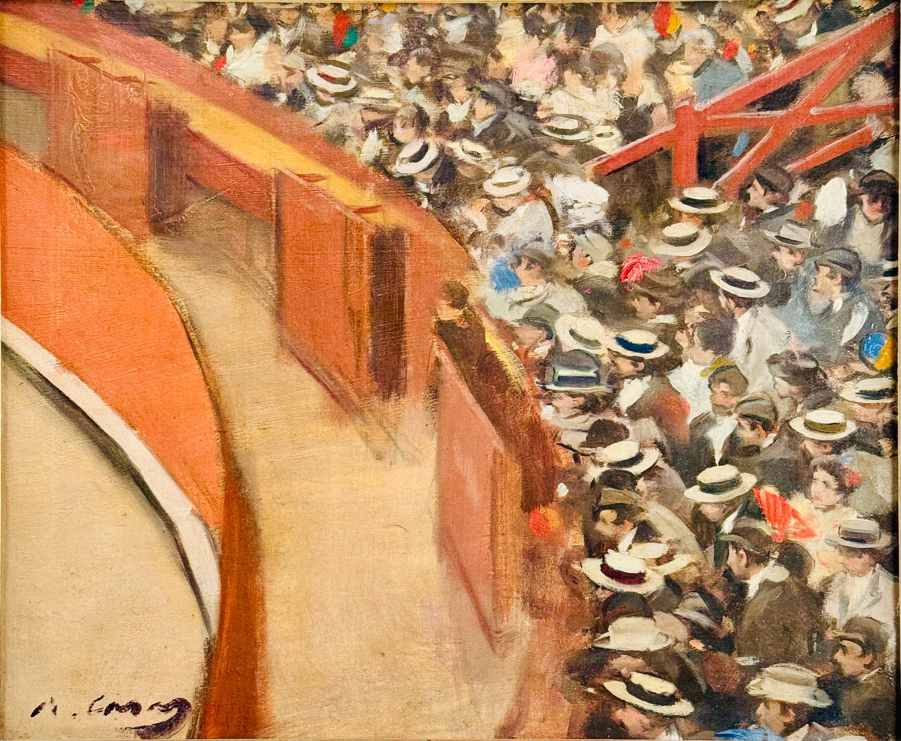 Corrida - Painting by Ramon Casas y Carbo