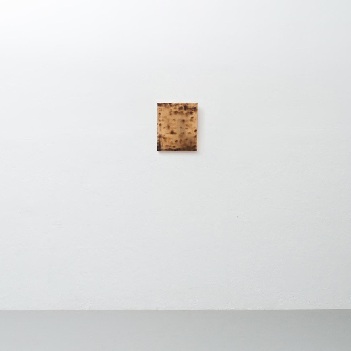 Ramon dels Horts Contemporary Artwork Burned Wood, circa 2018 For Sale 7