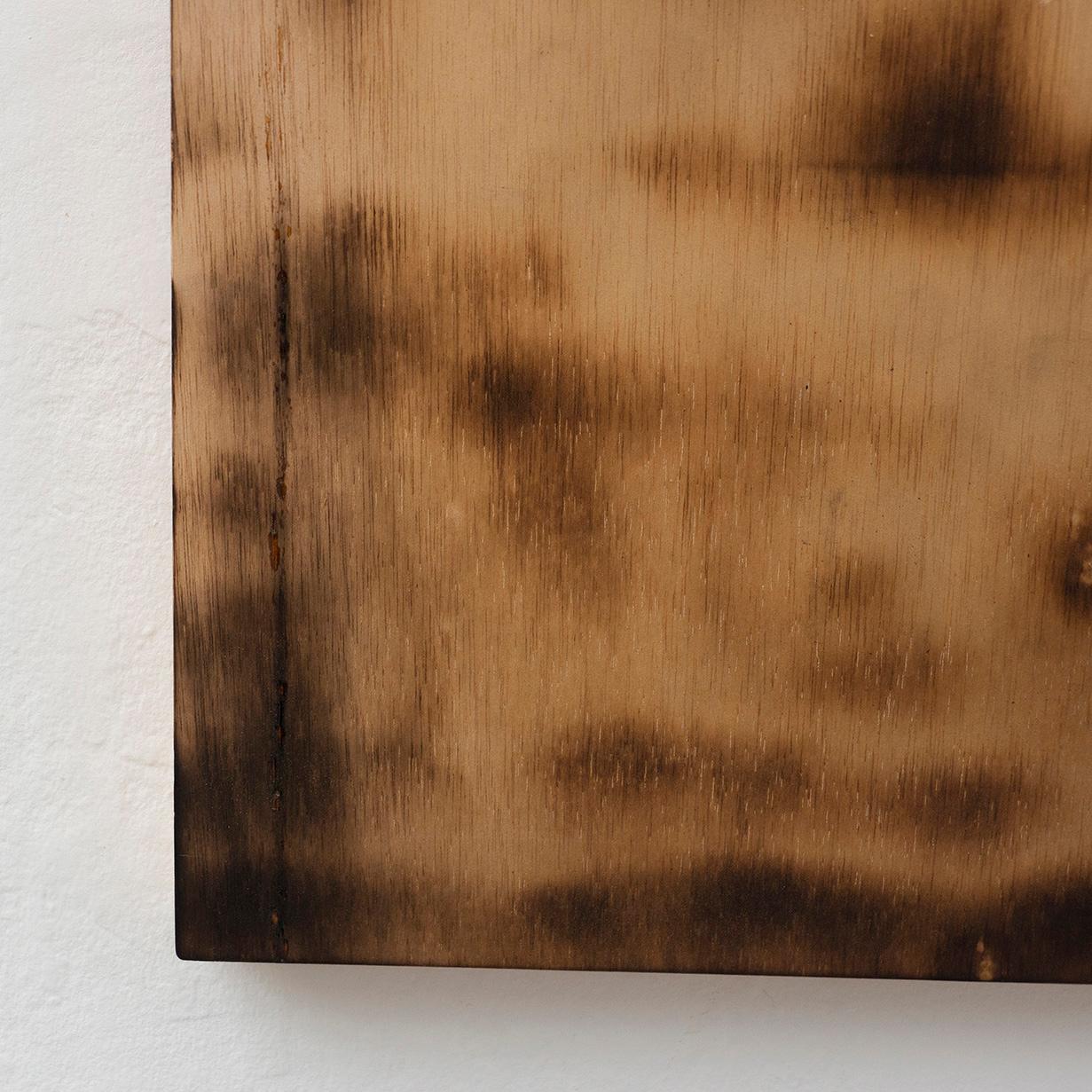 Ramon dels Horts Contemporary Artwork Burned Wood, circa 2018 For Sale 1