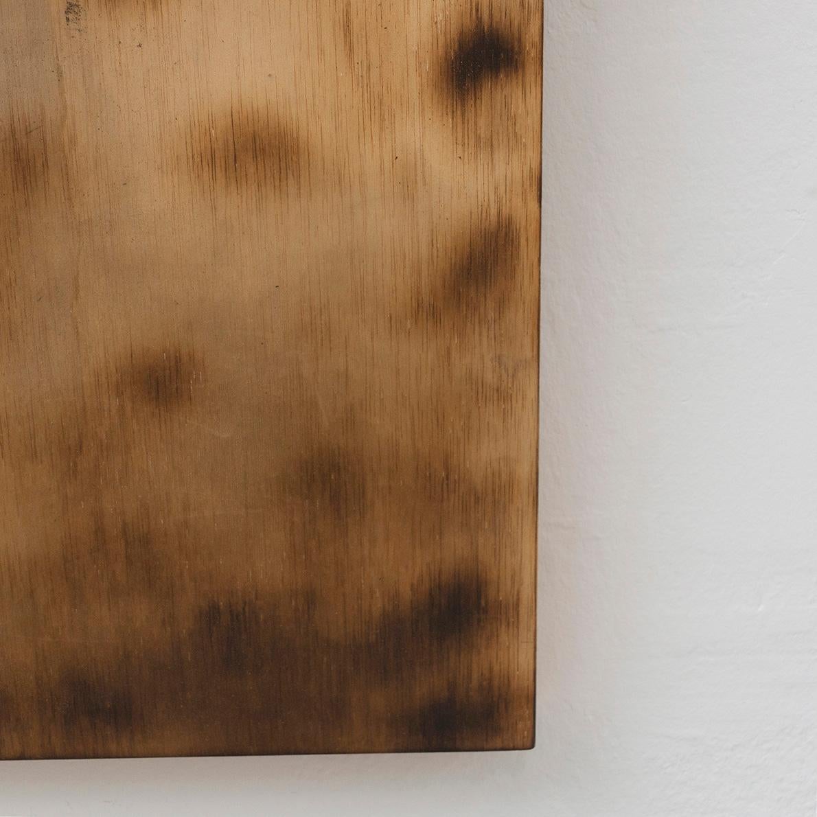 Ramon dels Horts Contemporary Artwork Burned Wood, circa 2018 For Sale 2