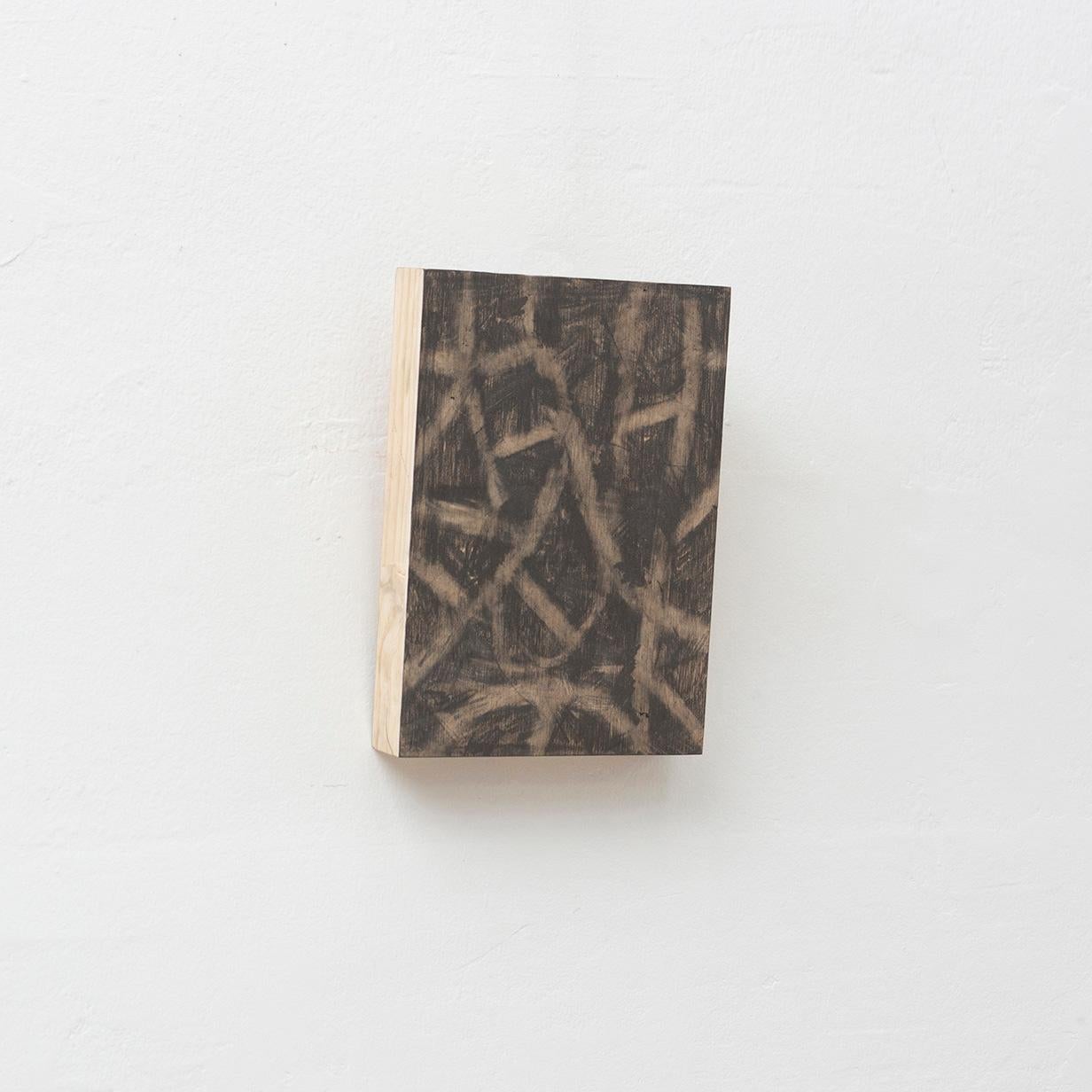Ramon Dels Horts Obra de Arte Contemporáneo Lápiz sobre Madera, circa 2018 Posmoderno en venta
