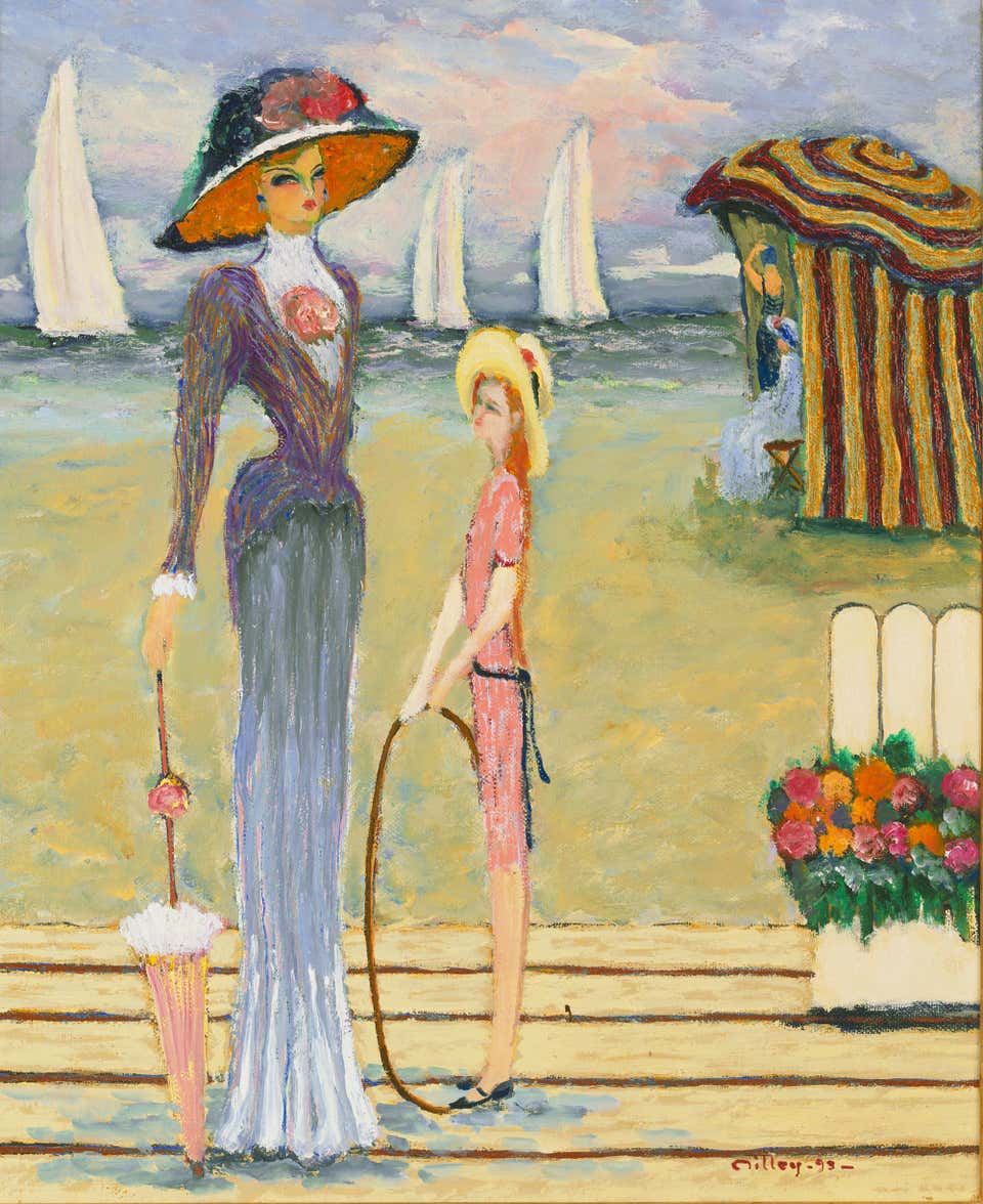 Jean-Pierre Cassigneul - The Emerald Necklace at 1stDibs