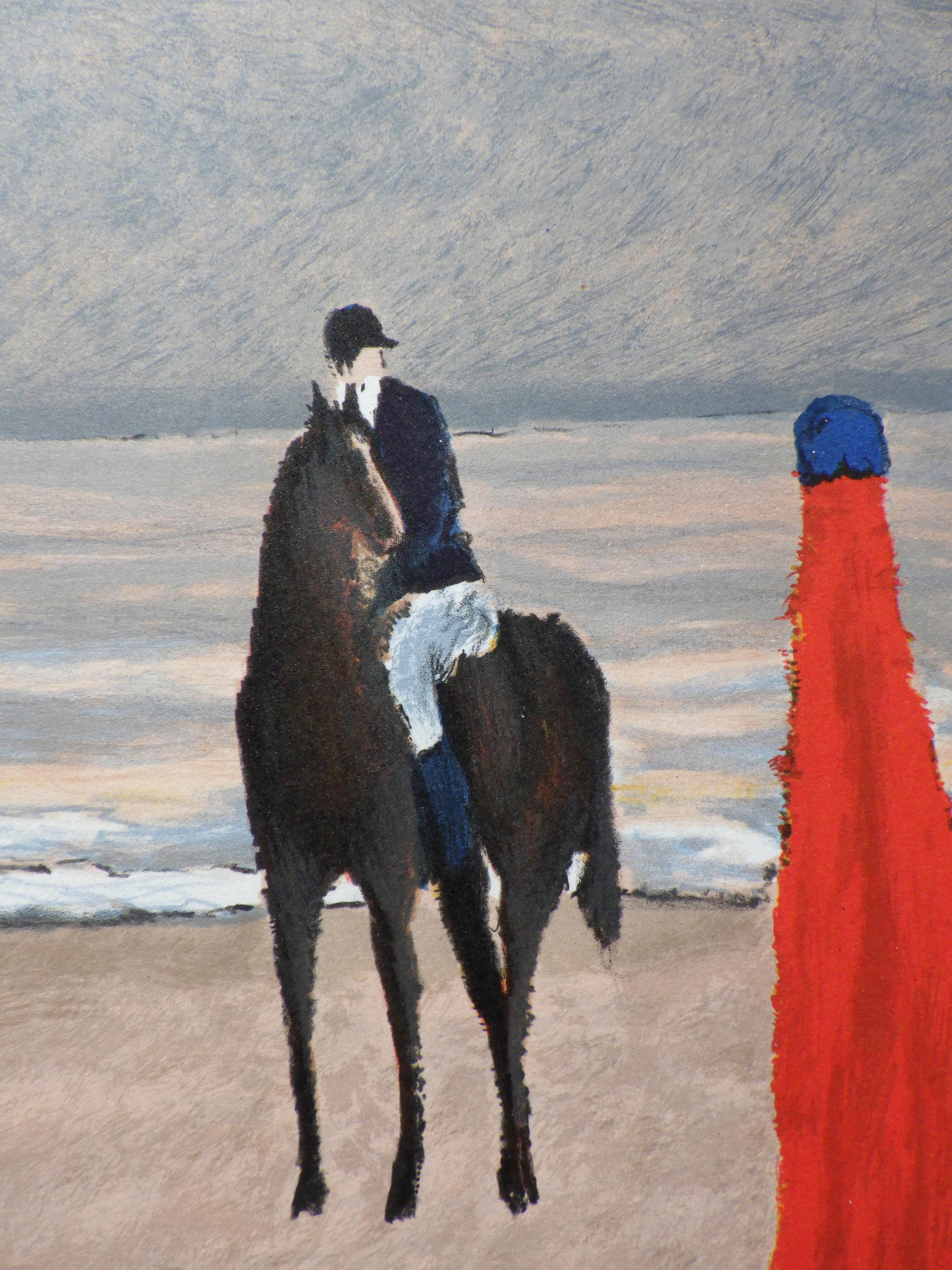 DEAUVILLE : Twenties Elegant  - Original Lithograph, HANDSIGNED & Ltd /250 For Sale 2