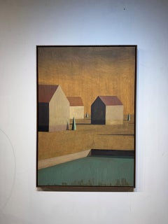 3 CAS by Ramon Enrich - Architecture and landscape painting, earth tones