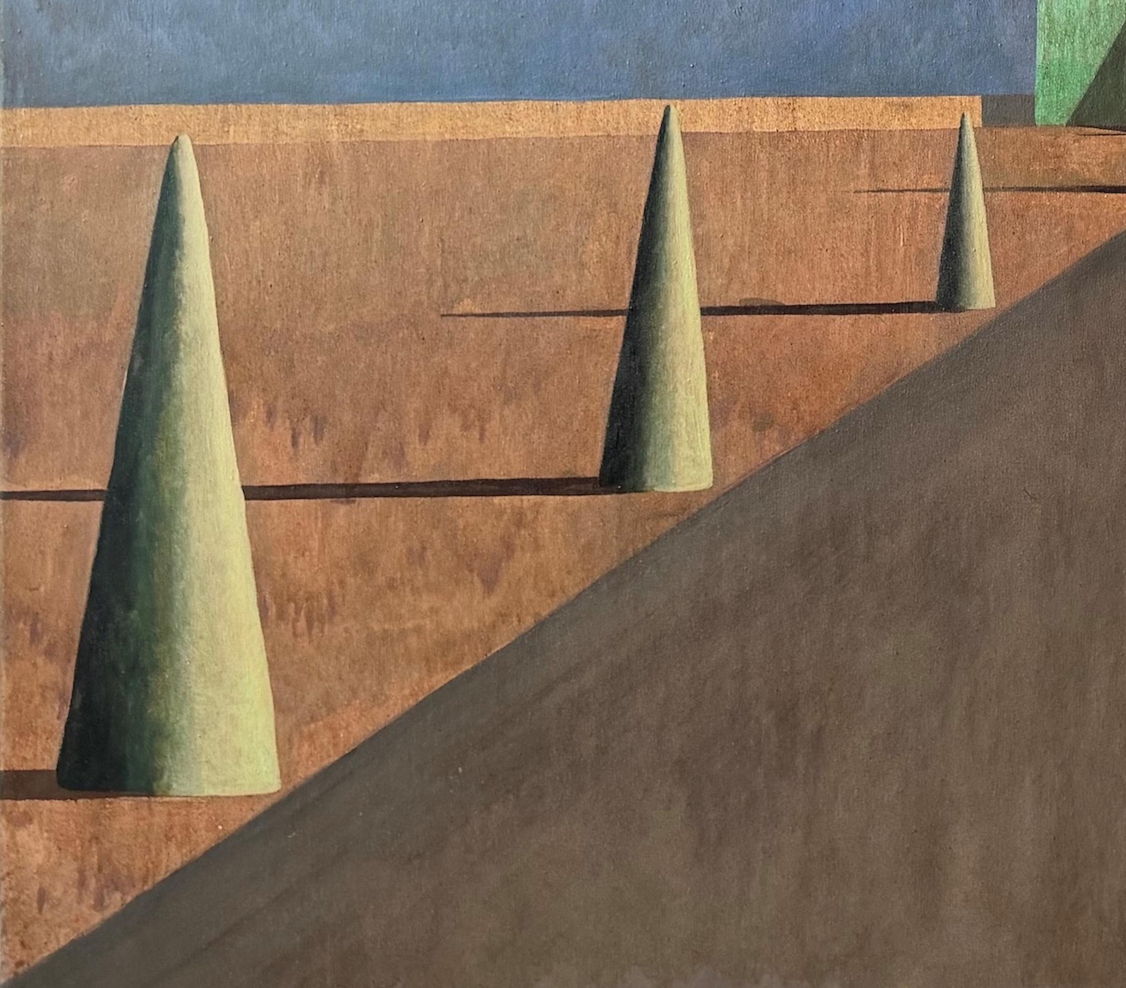 ADUGNIVA 4 by Ramon Enrich - Contemporary painting, landscape, architecture im Angebot 6