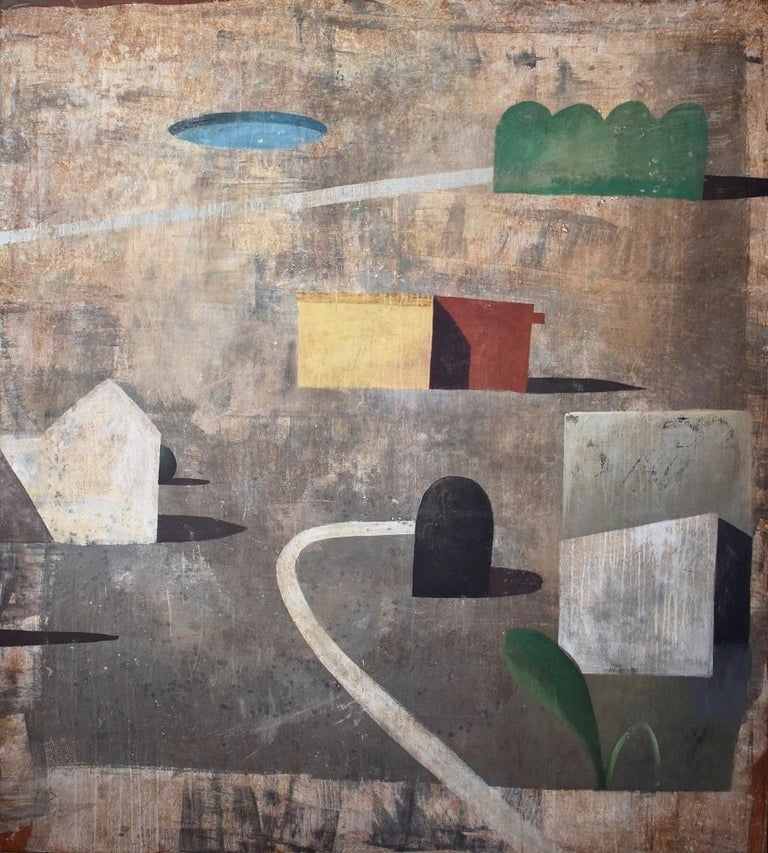 Ramon Enrich Ajf Contemporary Geometric Landscape Painting