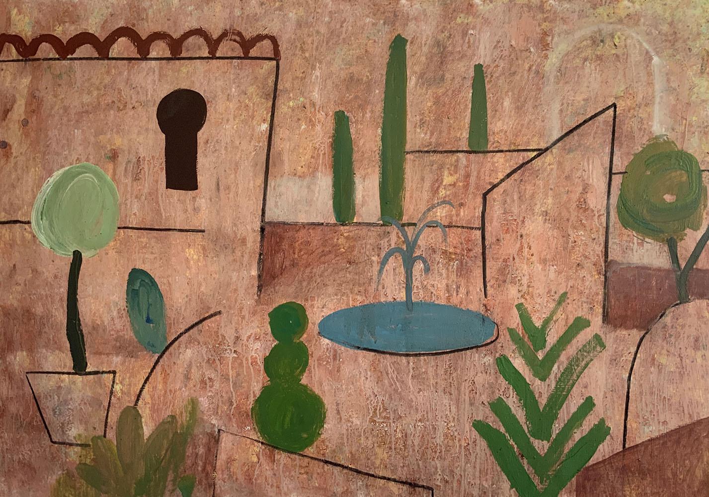 ALHAMBRA 3 ist ein einzigartiges Gemälde des zeitgenössischen Künstlers Ramon Enrich in Acryl auf Leinwand mit den Maßen 134 × 94 cm (52,8 × 37 Zoll). 
Das Kunstwerk ist signiert, wird ungerahmt verkauft und wird mit einem Echtheitszertifikat