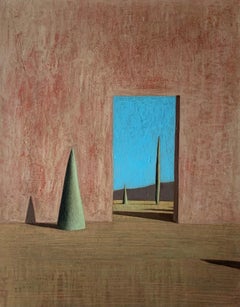ATROP by Ramon Enrich - Contemporary painting, landscape, architecture, shadows