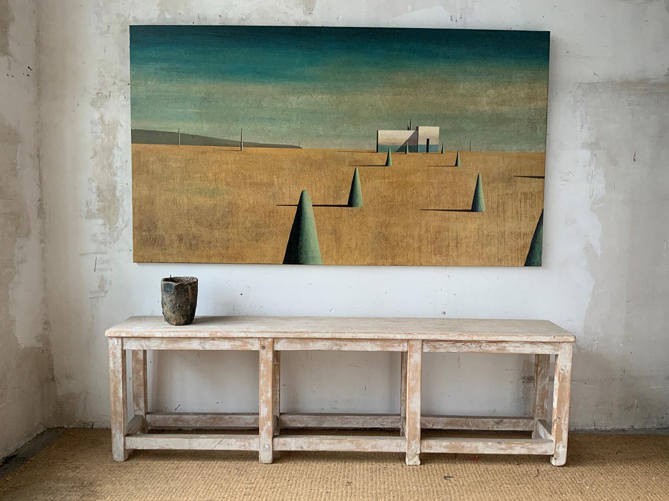 ERCO L de Ramon Enrich - Peinture de paysage gomtrique  grande chelle 1