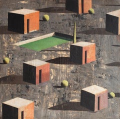 Mior, Contemporary Geometric Landscape Painting