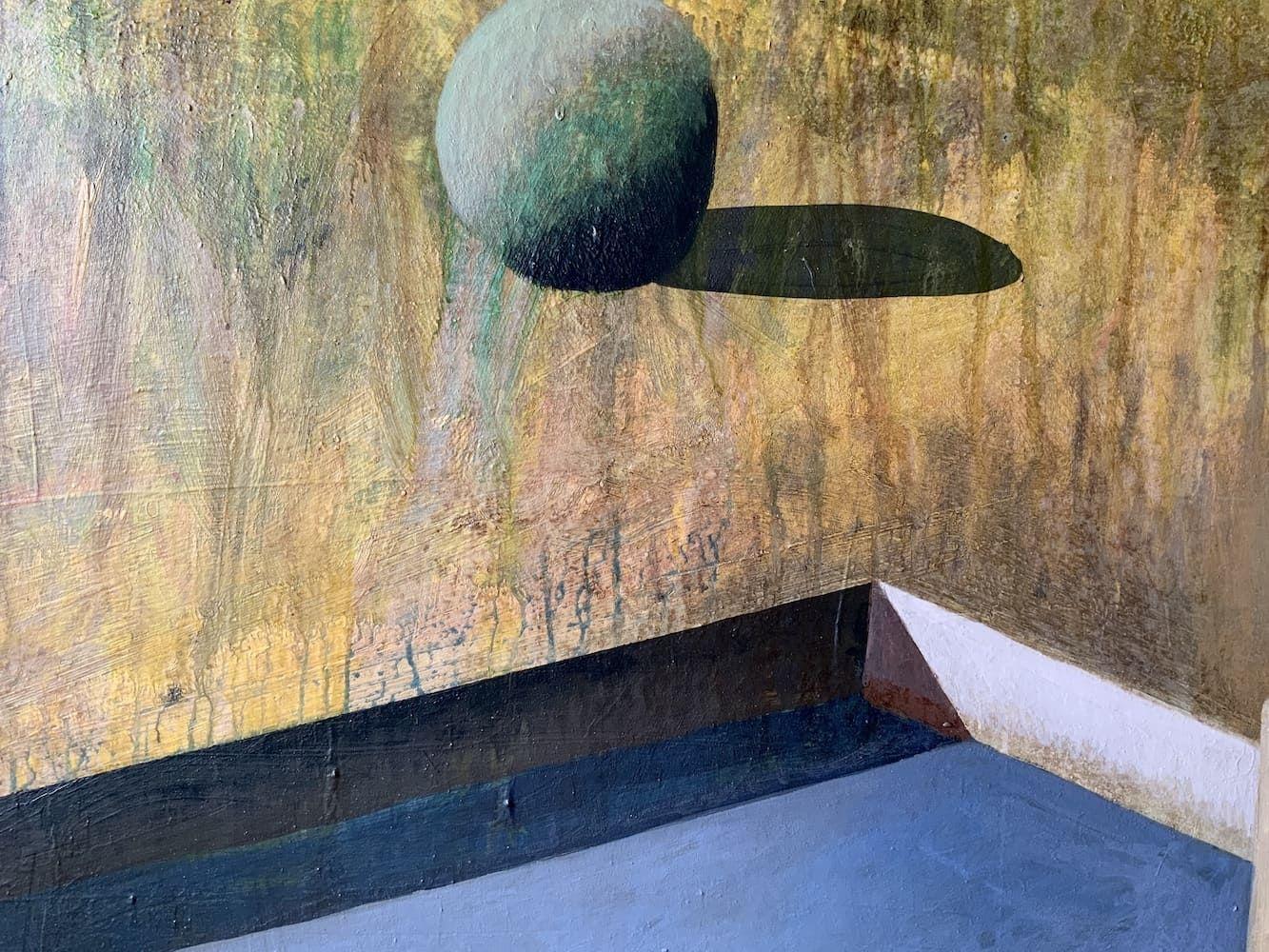 NOE GRAN by Ramon Enrich - Large Geometric Landscape Painting For Sale 3