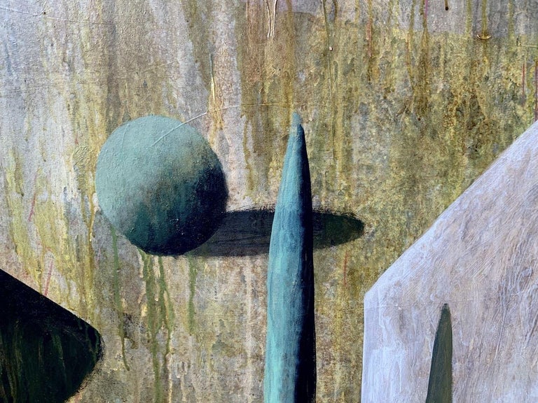 NOE GRAN by Ramon Enrich - Large Geometric Landscape Painting For Sale 4