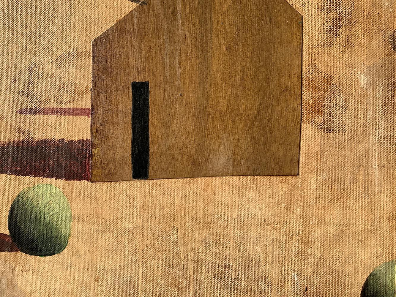 SPRING ST di Ramon Enrich - pittura contemporanea di grandi dimensioni, paesaggio, architettura 1
