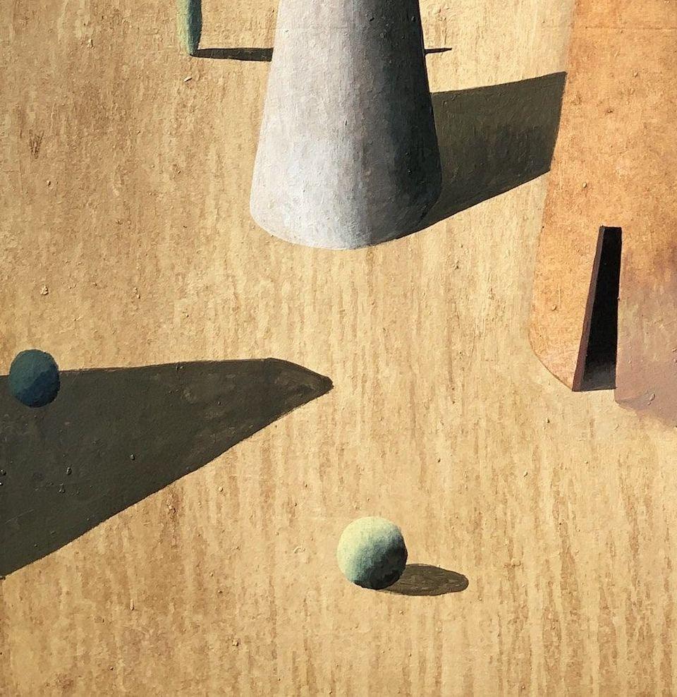 TURM 9 par Ramon Enrich - Peinture géométrique contemporaine de paysage en vente 4