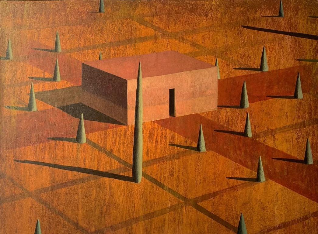 Villa Orange - Painting by Ramon Enrich