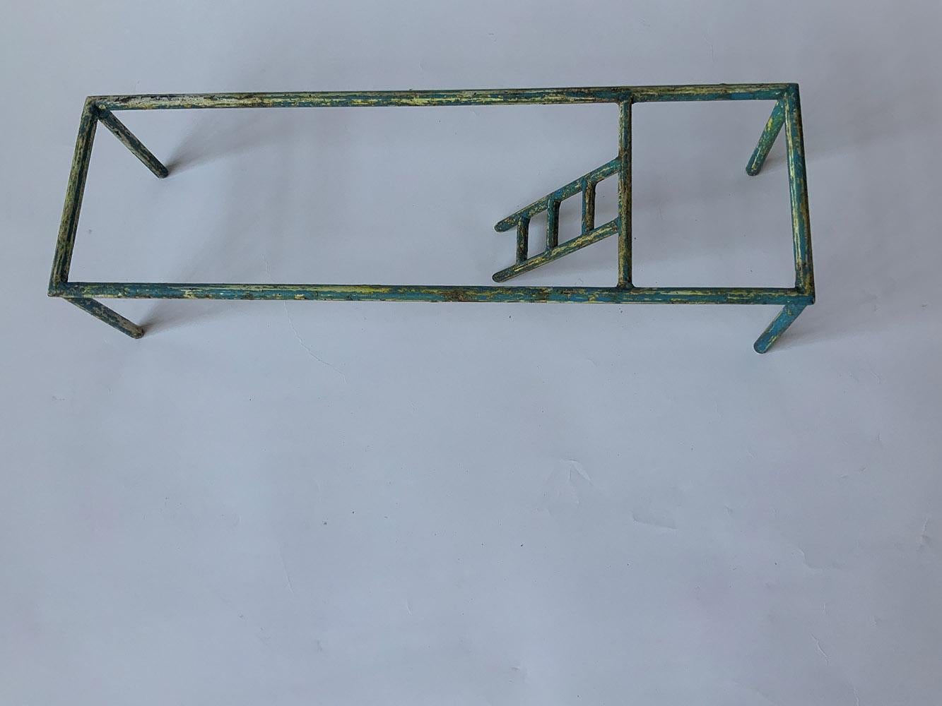 LARGE POOL by Ramon Enrich - Minimalist iron sculpture, pool, unique, swimming For Sale 1