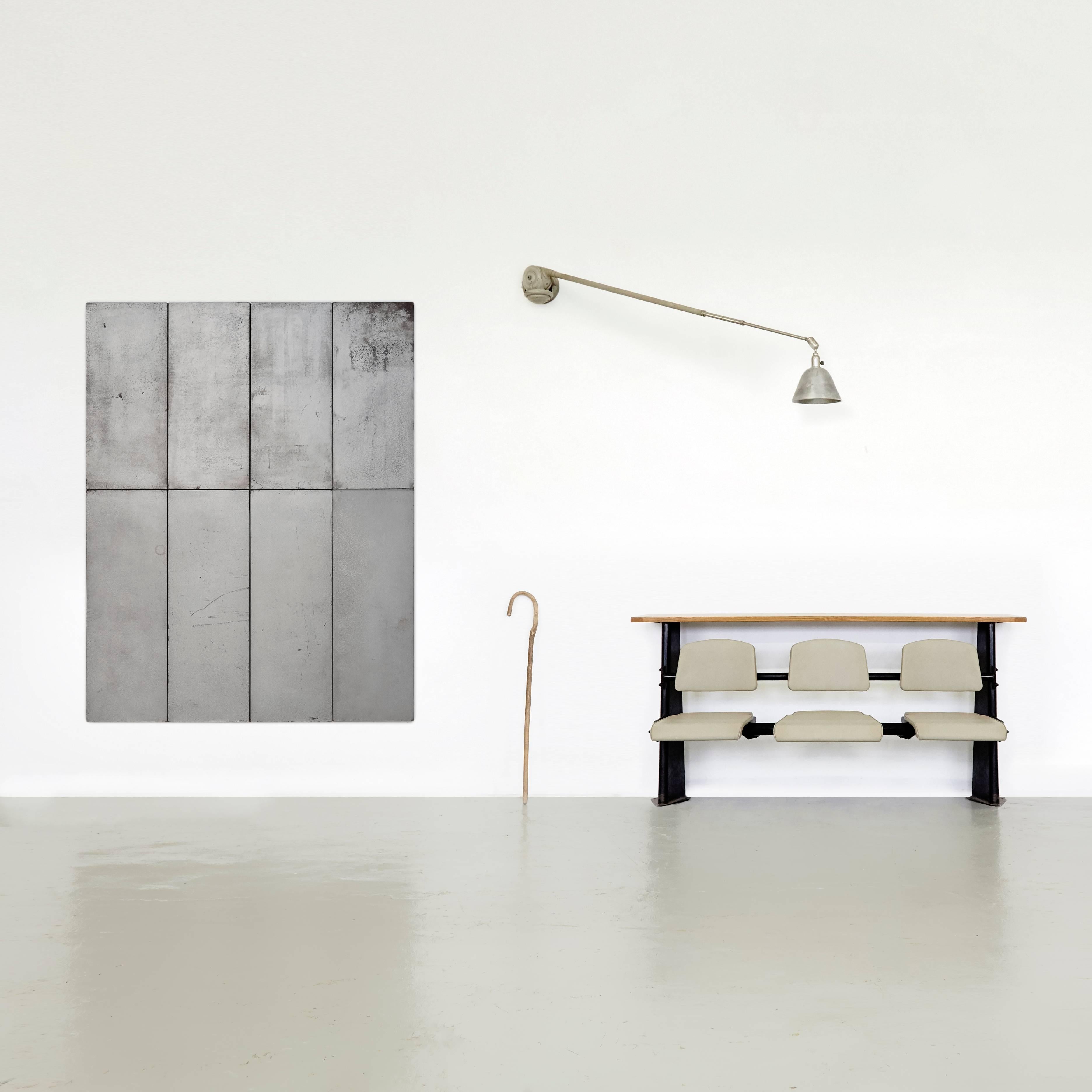 Ramon Horts, minimalismo grandes obras de arte.

Estructuras de composiciones metálicas realizadas en Barcelona, hacia 2016
Firmado por él mismo en punzón de grabado.

En las condiciones originales.

 
