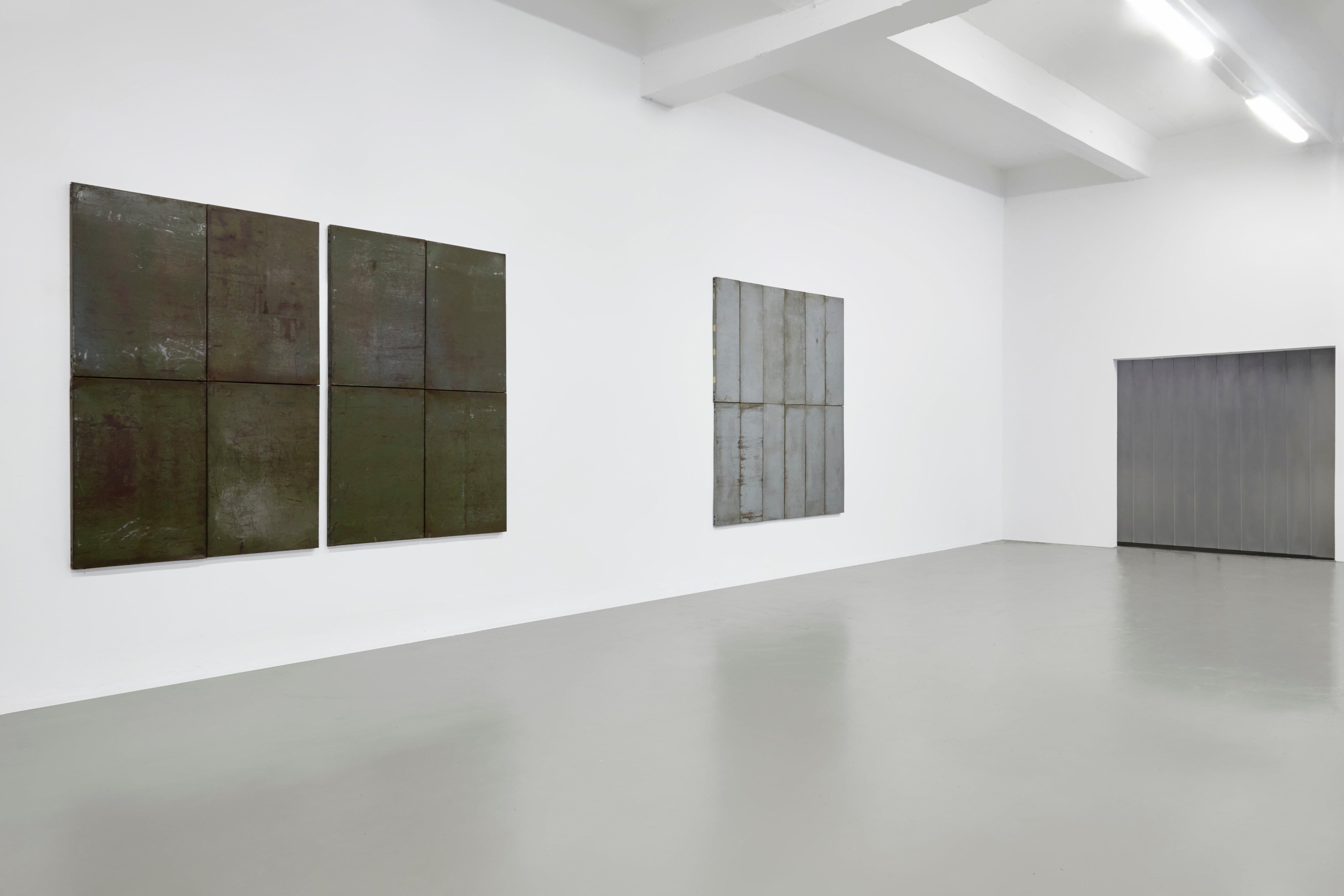 Ramon Horts Zeitgenössisches Metall- Minimalismus-Kunstwerk 4X2 im Zustand „Gut“ im Angebot in Barcelona, Barcelona