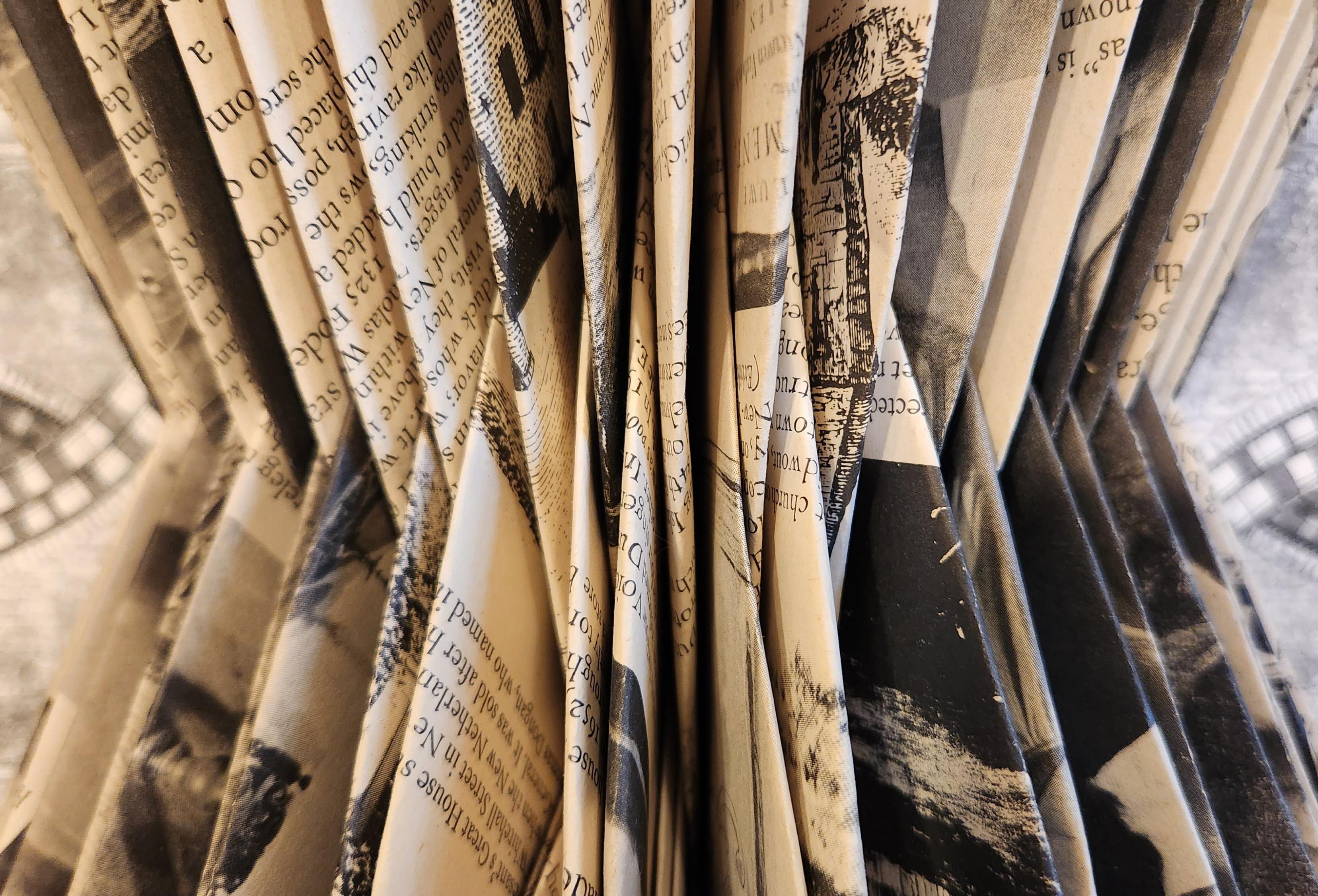 folded book art for sale