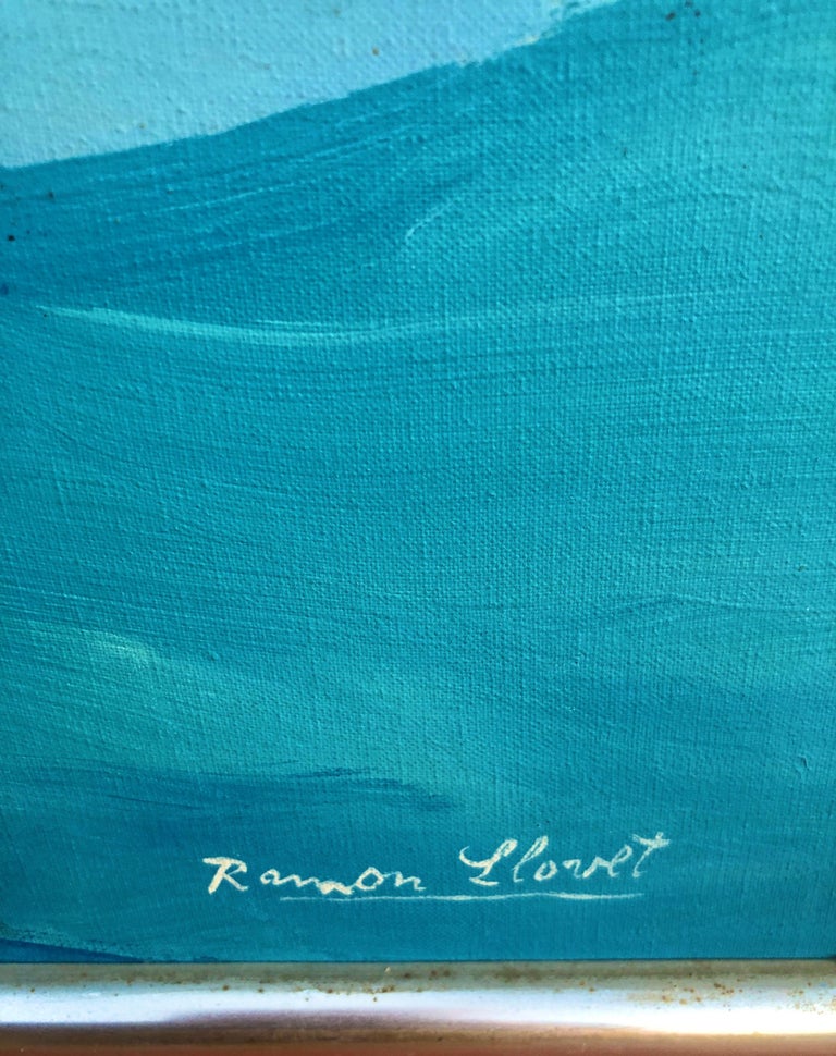Ramon Llovet Miserol - The Angel oil on canvas painting surrealist For ...