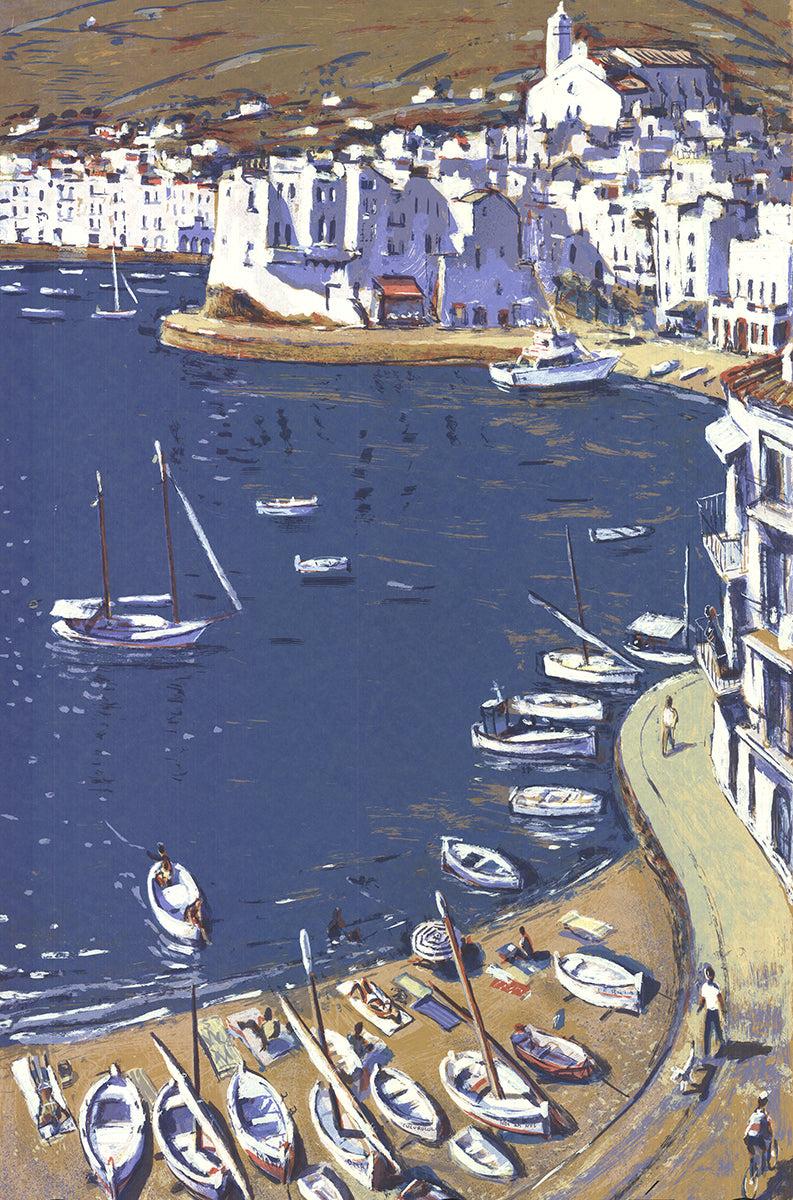 Ramon Moscardo 'Cadaques' 2007- Serigraph- Signed For Sale 1