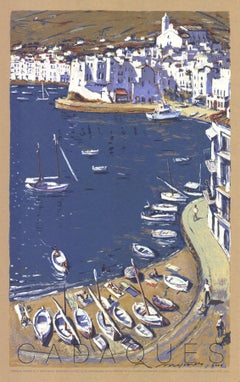 Ramon Moscardo 'Cadaques' 2007- Serigraph- Signed