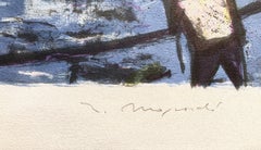 Hong Kong urbanscape lithograph