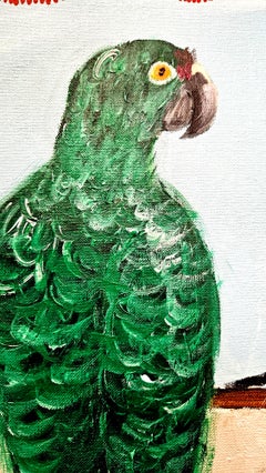 R. Poch 194 loro 70x100 cm original acrylic painting.