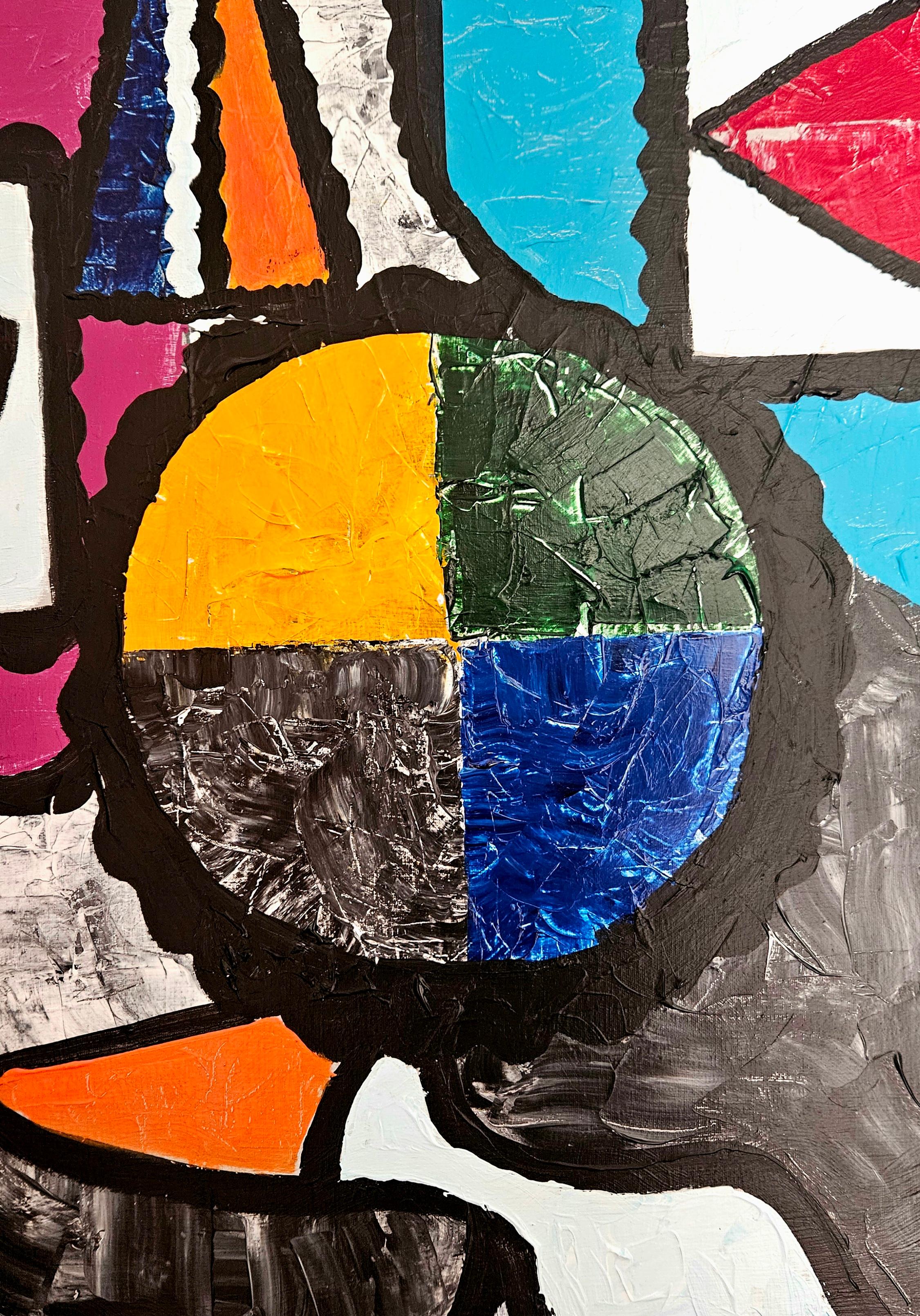 Retrato Familiar 120x120 cm original Acrylgemälde

Geboren in Badalona (Barcelona).
Fotograf und Werbefilmregisseur.
Gründungspartner der Werbeproduktionsfirma La Cosa de las Peliculas: 
Er hat für die besten nationalen und internationalen Marken