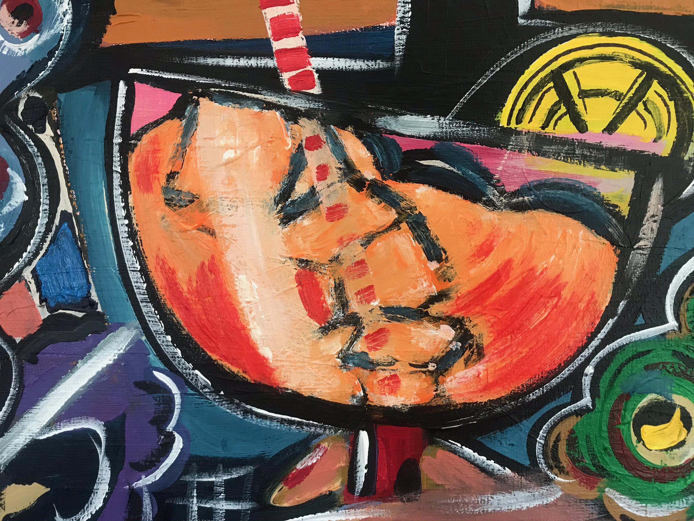 dopo le opere. pittura acrilica originale

Nato a Badalona (Barcellona).
Fotografo e regista pubblicitario.
Socio fondatore della società di produzione pubblicitaria La Cosa de las Peliculas: 
Ha diretto spot pubblicitari per i migliori marchi