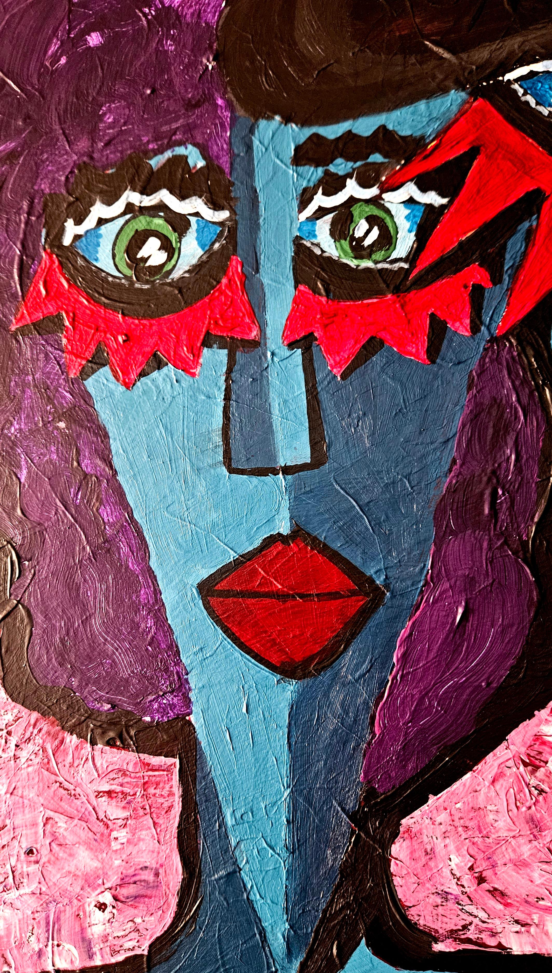 R. Poch. Azules    Original-Acrylgemälde (Abstrakter Expressionismus), Painting, von Ramon Poch